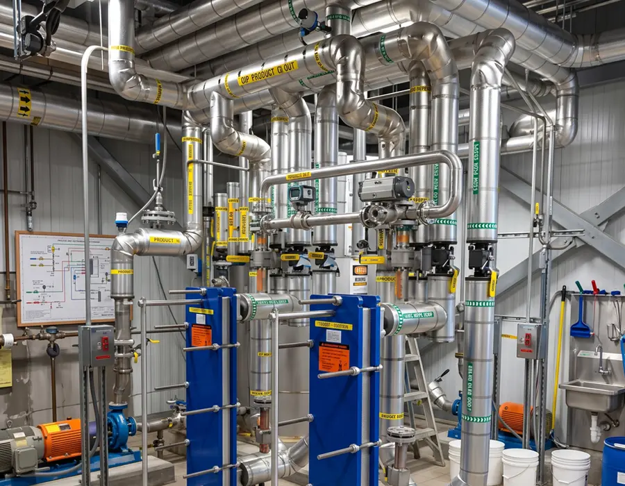 Food-Grade Process Piping